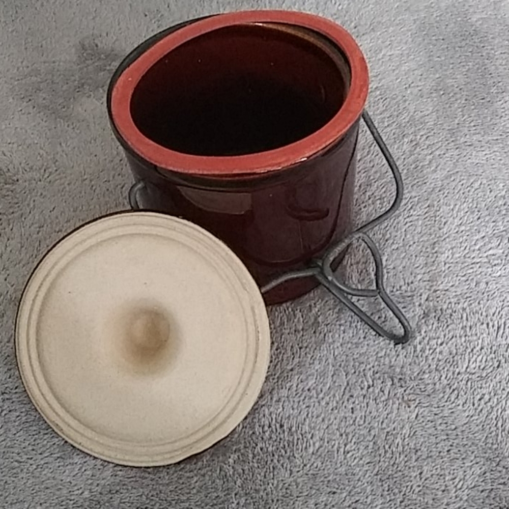 Ceramic stoneware jar - Picture 3 of 4